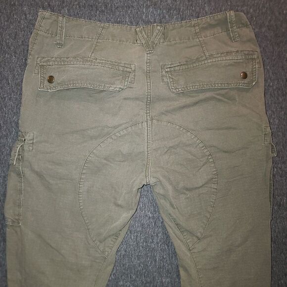 William Rast Crop Pants Military Army Green‎ Size 34x21 - Picture 8 of 10